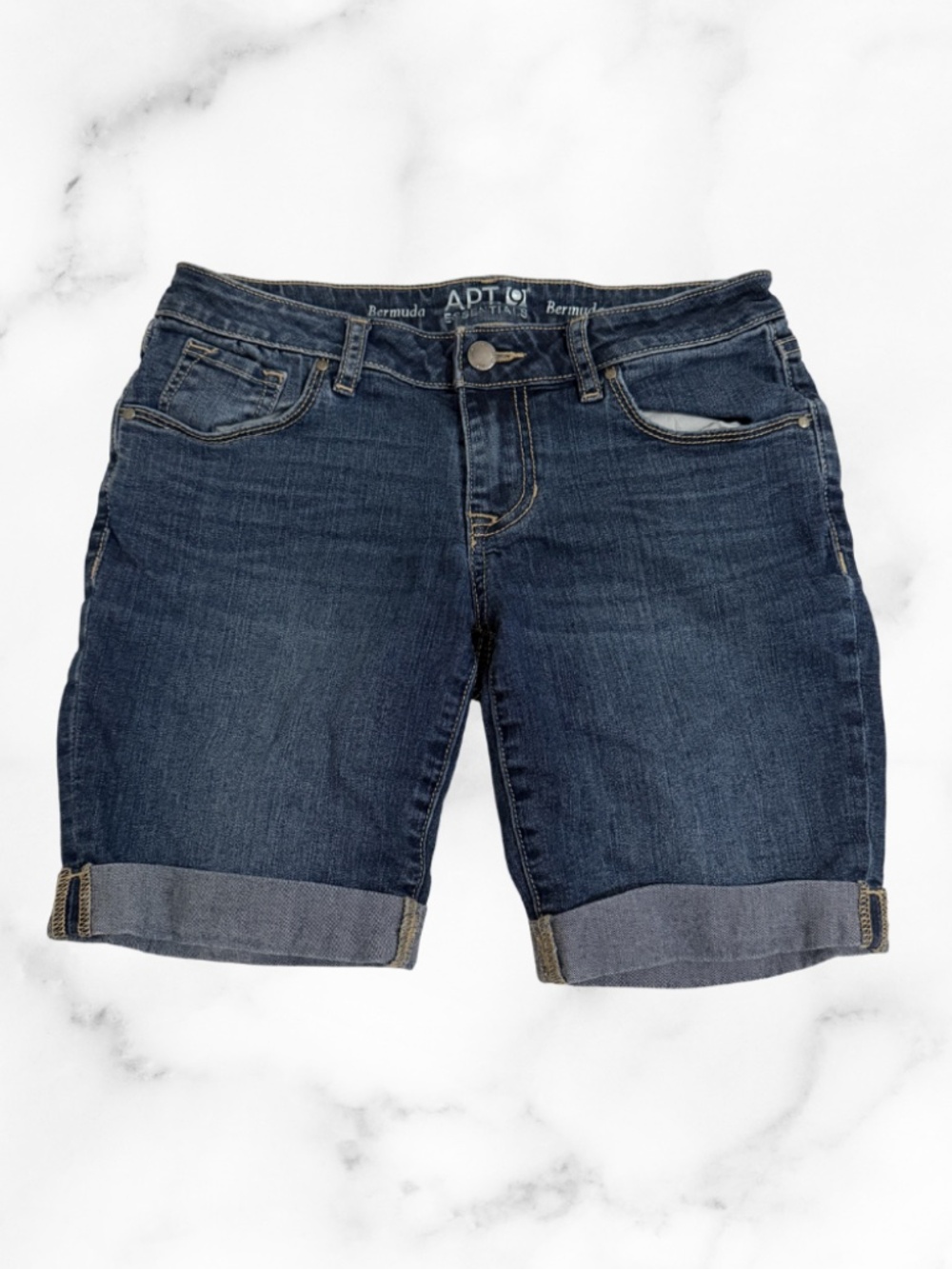 Womens APT. 9 Bermuda Jean Shorts